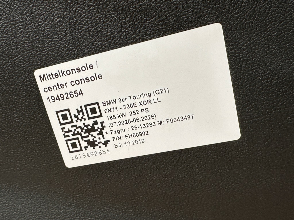 фото №6, Bmw g20 g21 g22 g23 туннель средний консоль декоры зарядное устройство индукционная