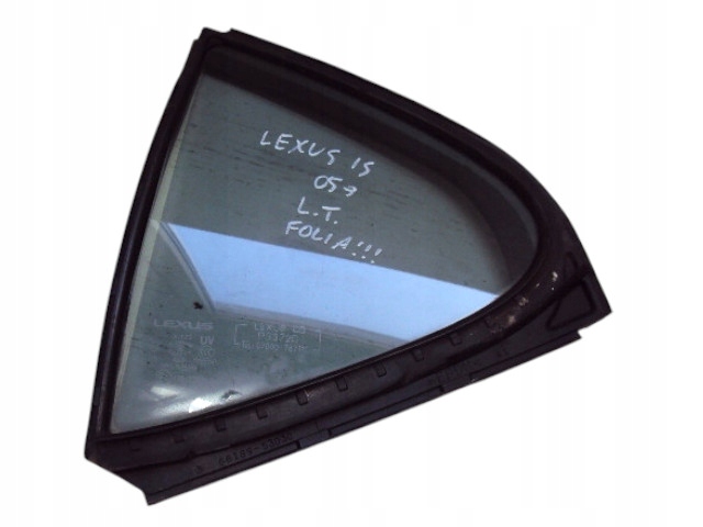 фото №1, Стекло стекло левый задняя lexus is 250 sedan 2005-