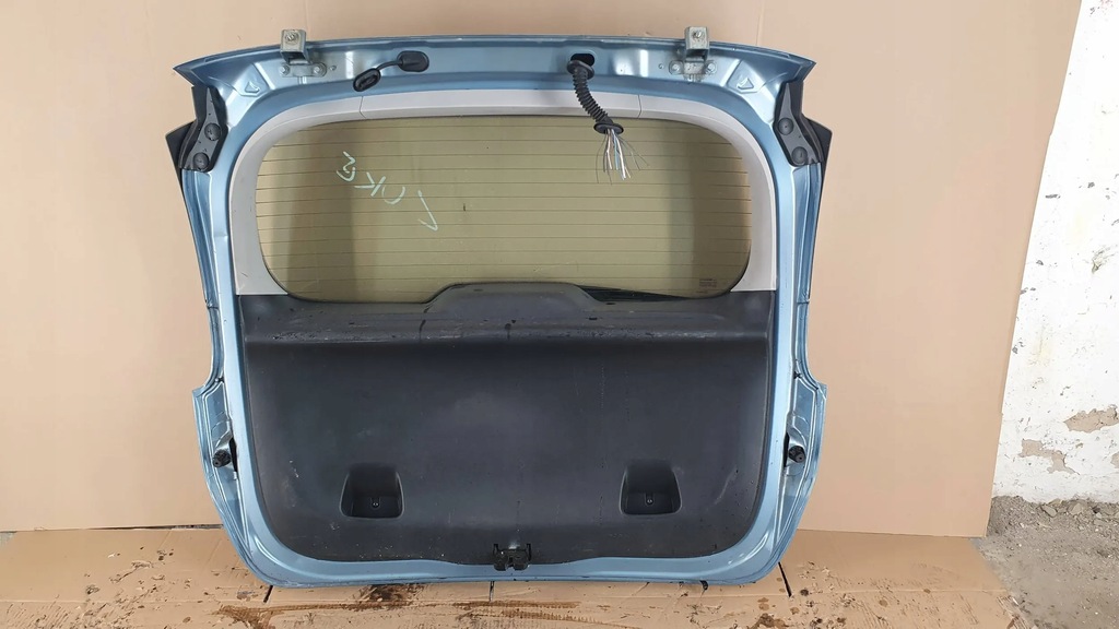 фото №10, Renault grand scenic iii 3 09- крышка багажника багажника $