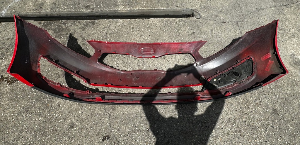 фото №14, Kia ceed 2 ii lift 15- бампер перед передній 86511a2600