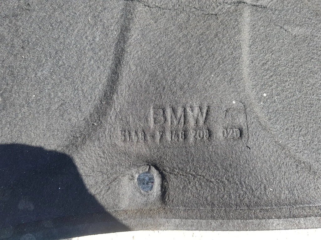 фото №7, Шумоизоляция подкрылок внутренняя капот 7 148 208 bmw 5 e60 e61