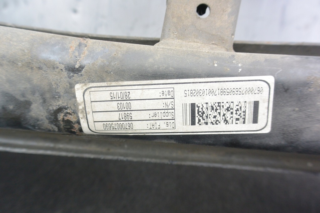 фото №8, Балка подрамник подвеска задняя maserati quattroporte vi ghibli iii 2wd sq4