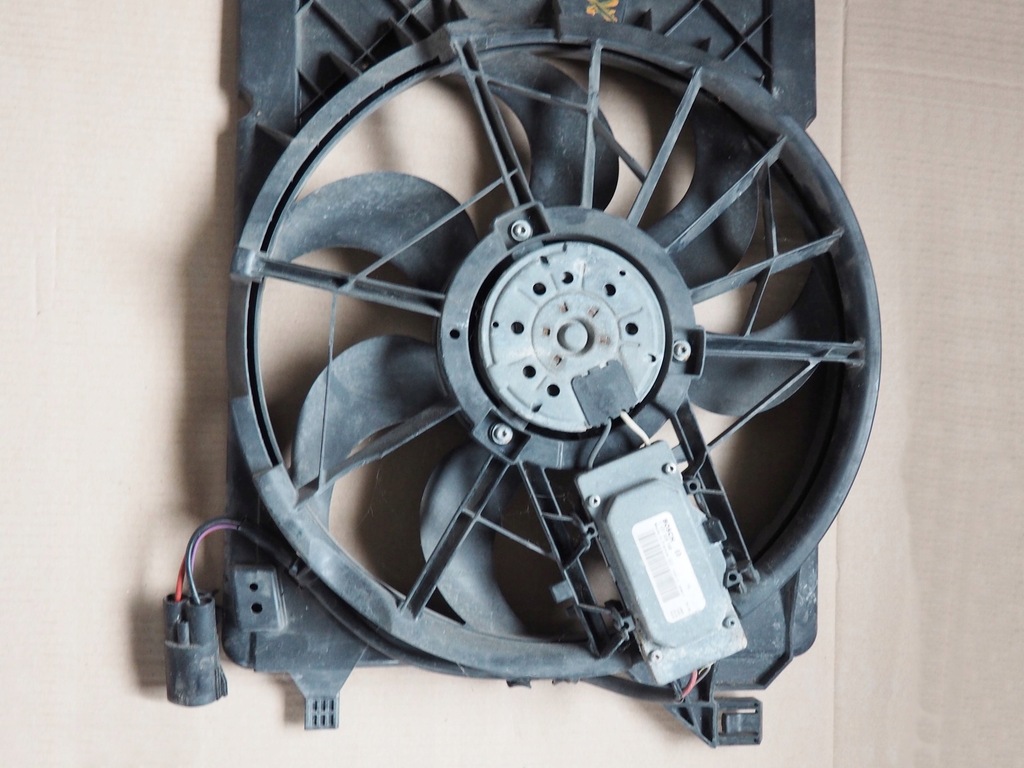 фото №5, Ford focus c-max 1,8 вентилятор радиатора + модуль 0130303930 1137328148