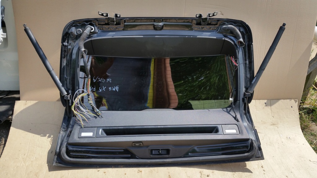 фото №9, Крышка багажника багажника задняя bmw x5 f15 x6 f16 13- 475/9 black sapphire