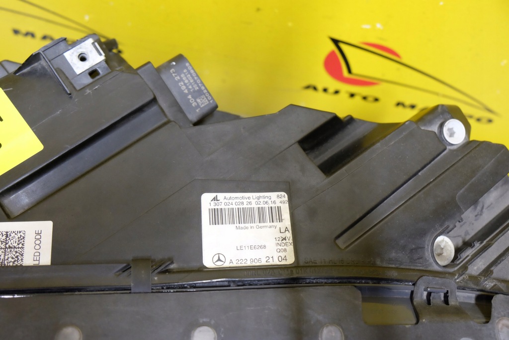 фото №6, Mercedes s w222 2014- фара лампа led левая usa