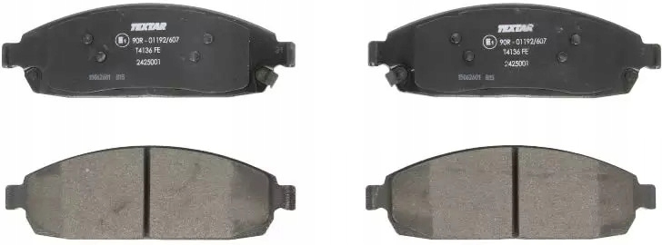 фото №1, Textar гальмівні колодки перед jeep grand cherokee iii