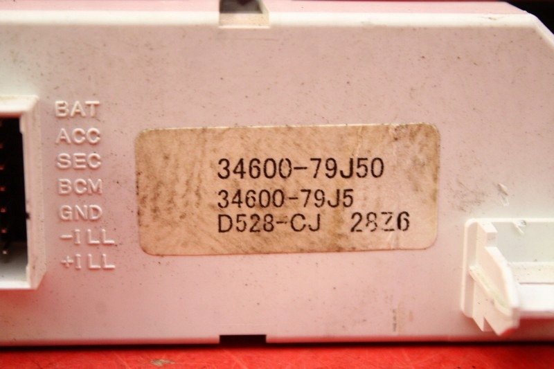 фото №6, Дисплей радио 34600-79j50 suzuki sx4 1 i 06-14