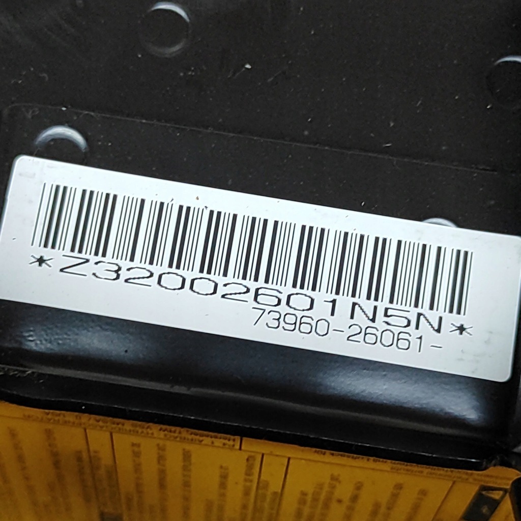 фото №7, Toyota hiace h50, h60, h70 2001 подушка воздушная подушка безопасности пассажира