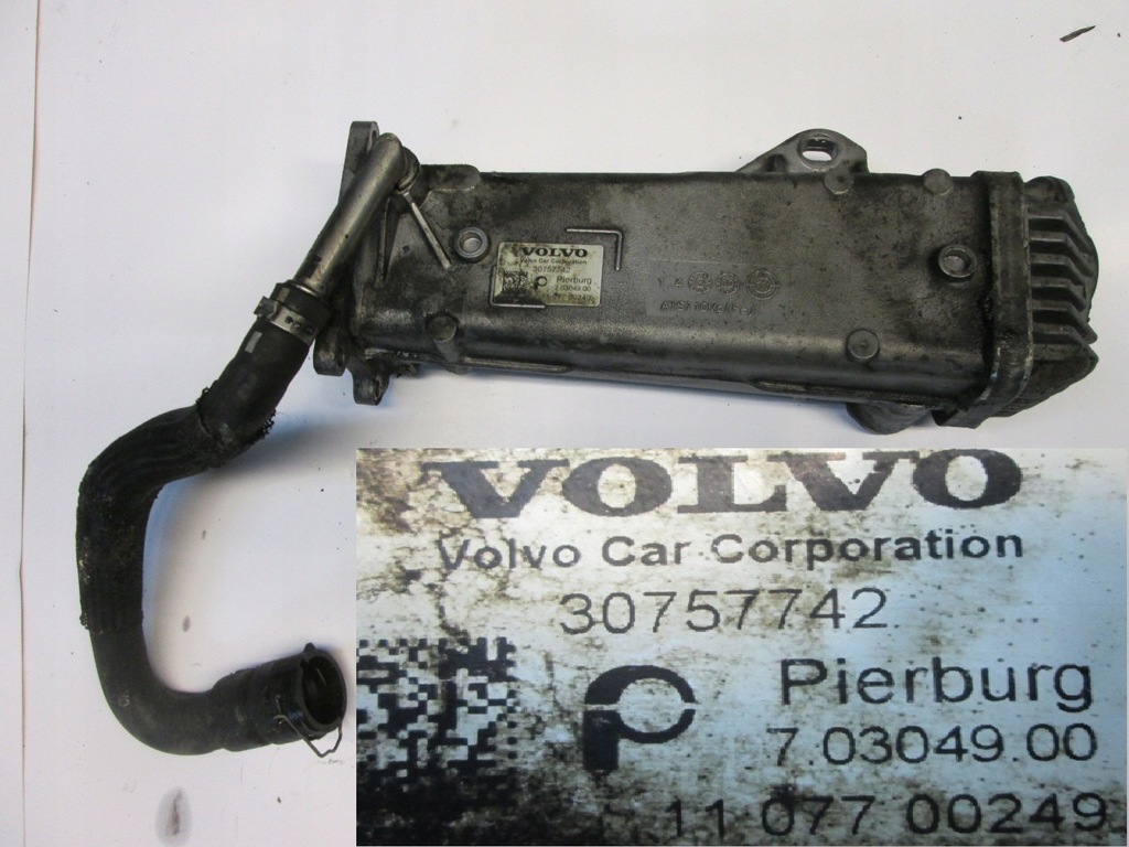 фото №1, Volvo s60 ii v60 2.0 d3 радіатор вихлопних газів egr 2011