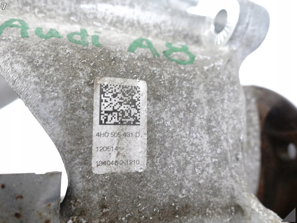 фото №8, Audi a8 s8 4h0 d4 lift 09-17 подвеска поворотный кулак рычаги левая задняя 110km