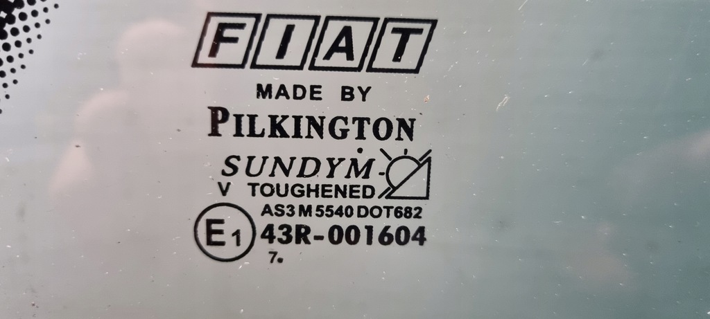 фото №4, Стекло кузовная правый левый задняя fiat croma lift