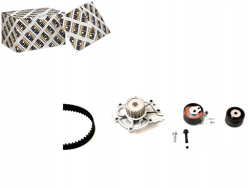 фото №1, Hepu pk09800 насос водяная + набор ремень распределительного вала