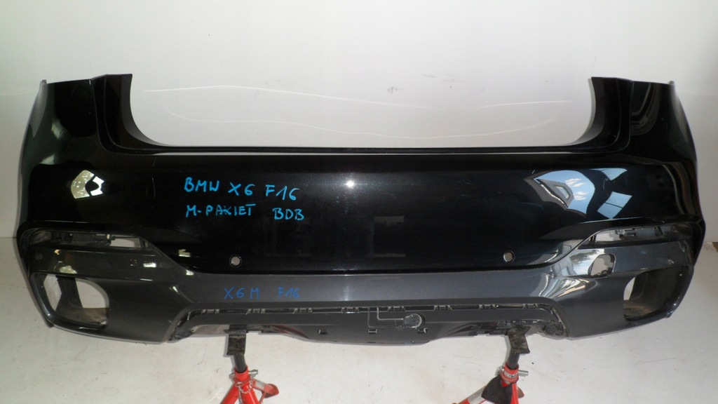 фото №6, Bmw x6 f16 m-pakiet бампер задня задній