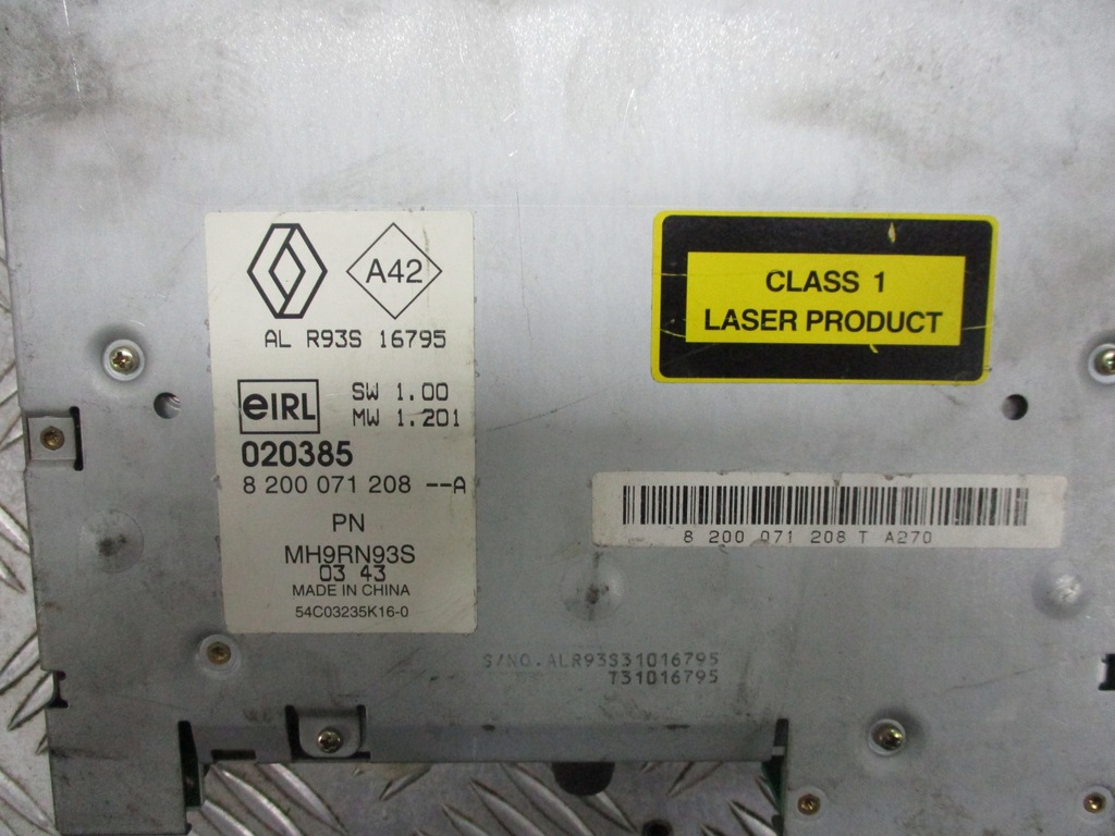 фото №4, Чейнджер дисков cd renault laguna ii