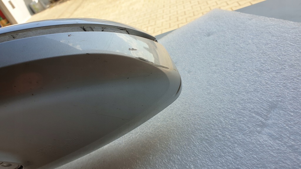 фото №7, Le корпус зеркало audi tt 8j0857501a серебристая