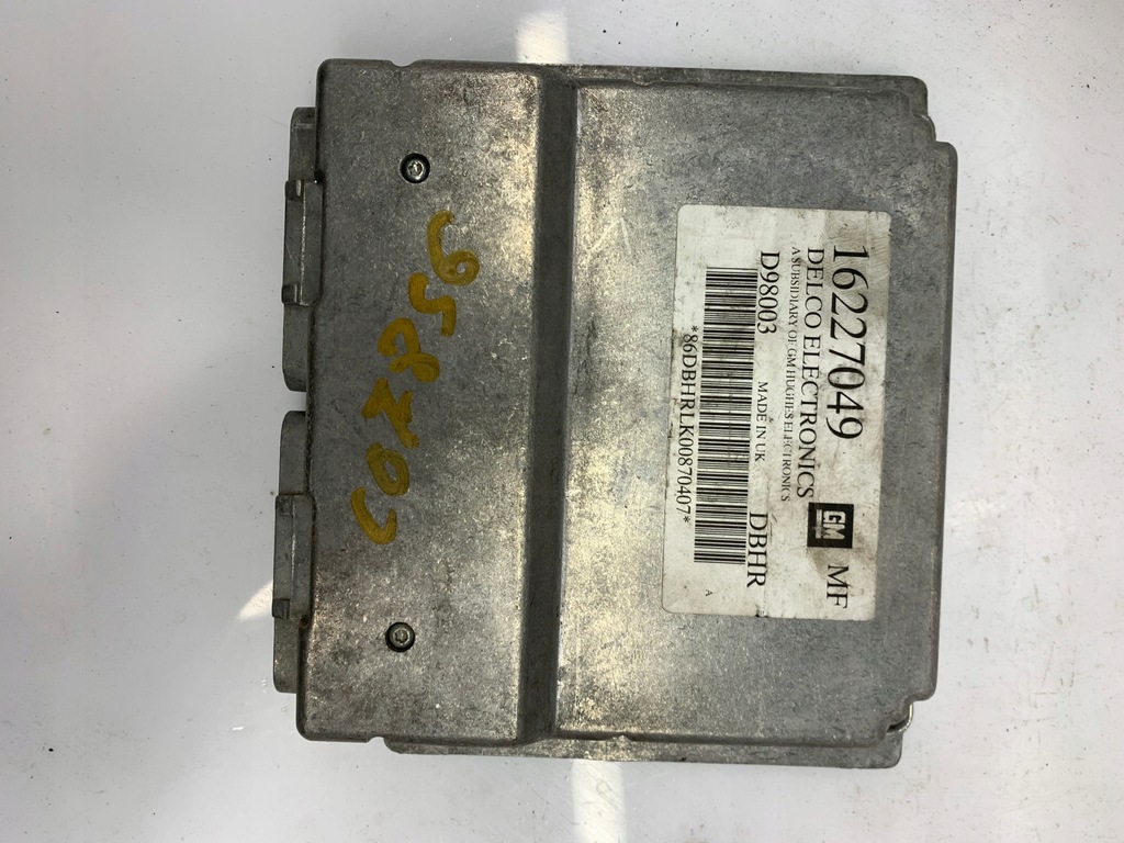 фото №1, Блок керування двигуна opel 16227049