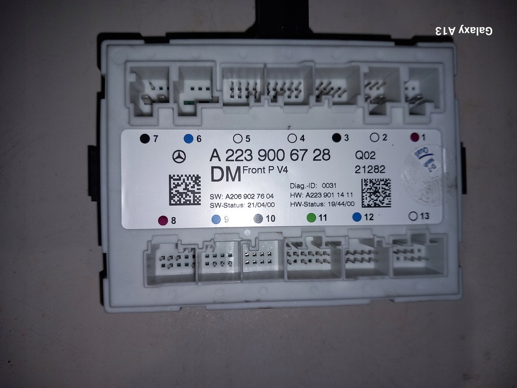 фото №1, Модуль блок управления дверь pp mercedes w223 s klasa
