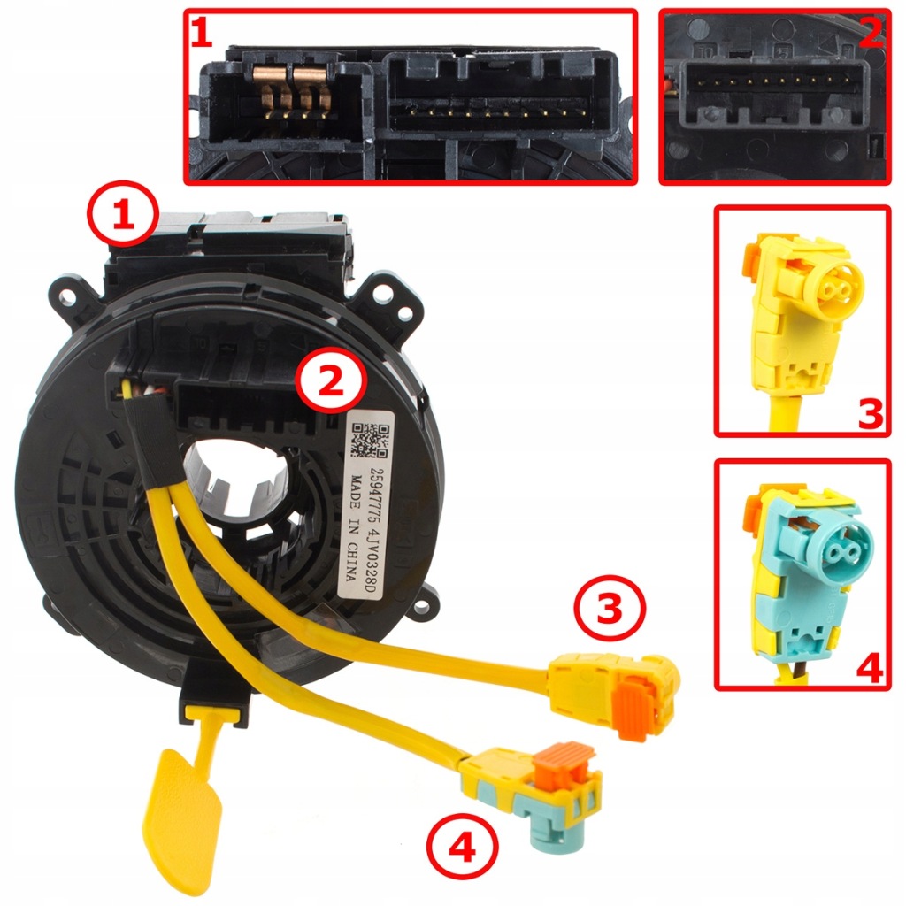 фото №3, Opel ampera 11+ стрічка шлейф подушки безпеки подушка безпеки