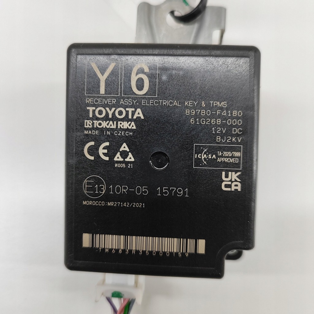 фото №8, Toyota c-hr ii 2024 модуль / блок управления система запуска бесключевого