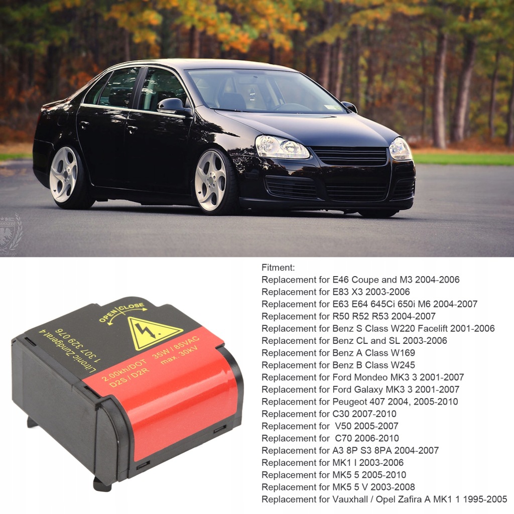 Sr розпалювач ксенон d2s hid замінник для benz класу a w169 1307329076 Зі Шроту