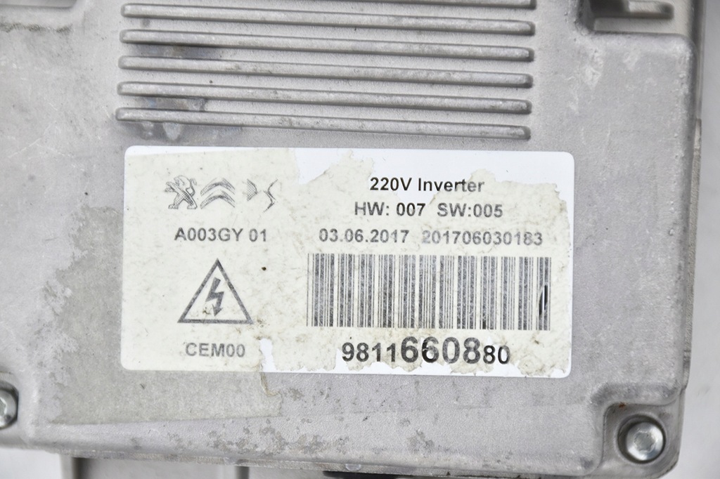 фото №5, Инвертор peugot 3008 ii 9811660880