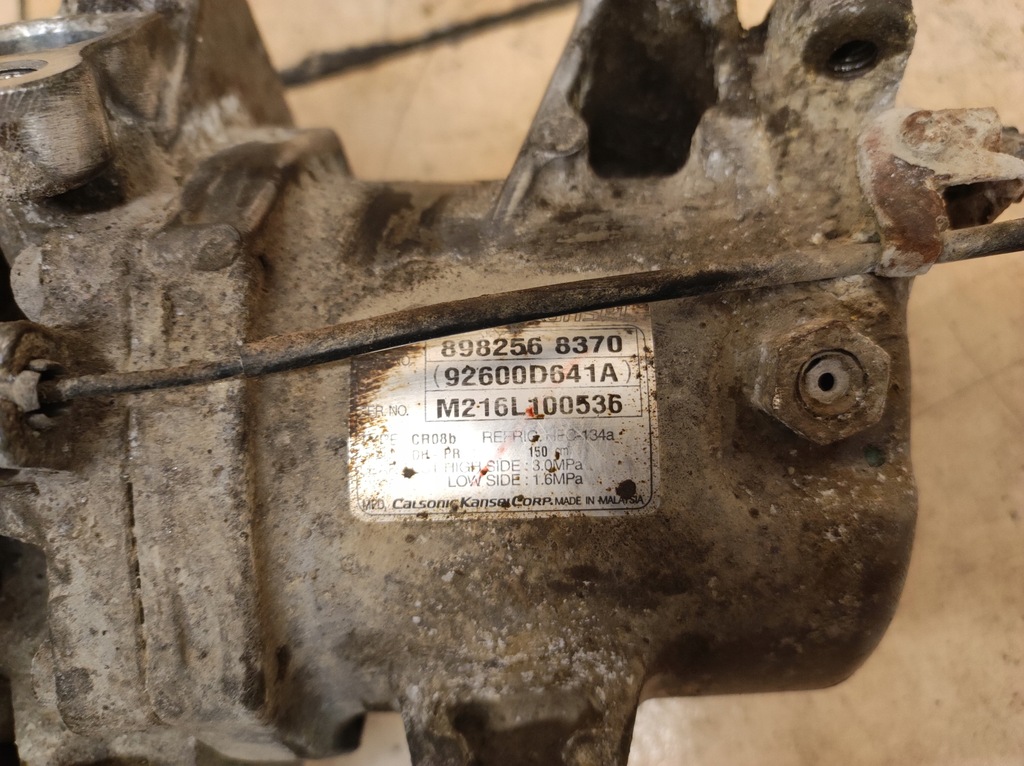 фото №7, Компресор кондиціонера d max ii 2 1.9 ddi