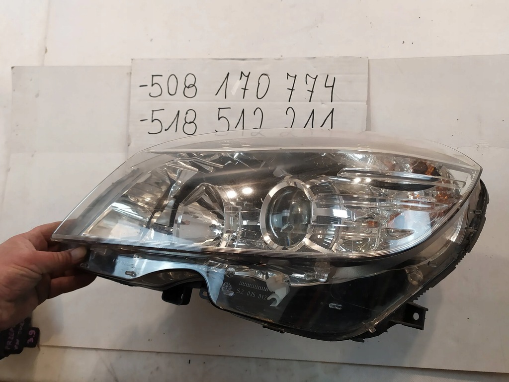 фото №13, Лампа лівий перед mercedes-benz w204