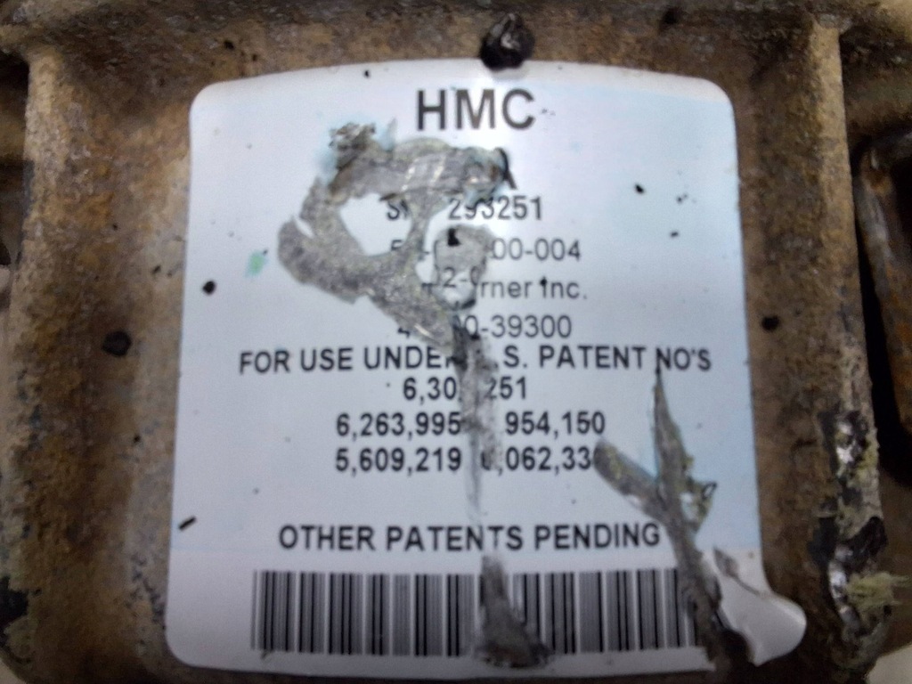 фото №6, Мост задний дифференциал 47800-39300 hyundai santa fe ii 2.2 crdi 3.818