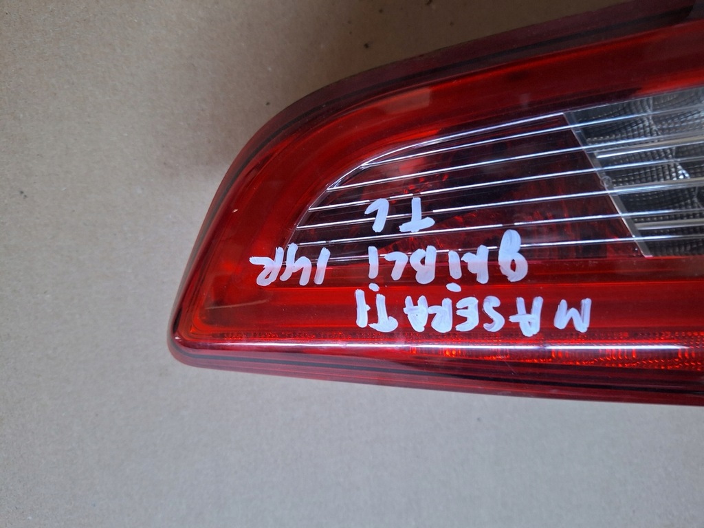 фото №7, Maserati ghibli 14r лампа w крышка левая