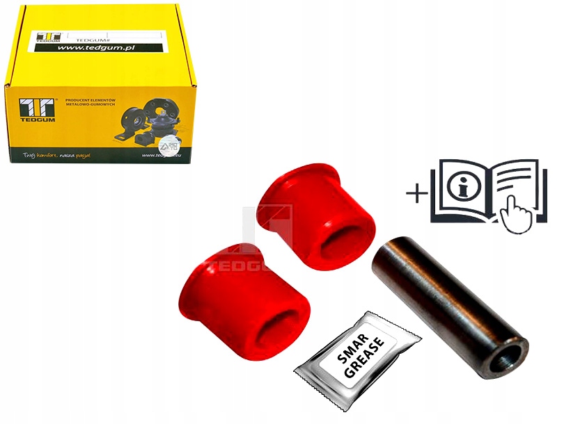 фото №1, Поліуретанова втулка 1szt. śr роз'єм 36 mm ресора задня l/p жорсткість 70