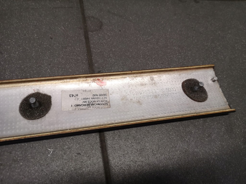 фото №9, Молдинг dekor обшивка правый задняя a6 c5 4b0867420