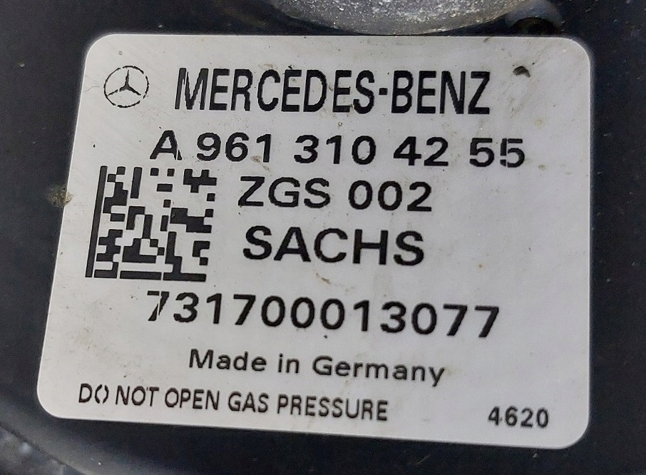 фото №5, Амортизатор подушка act кабины mercedes actros mp4 mp5 a9613104255