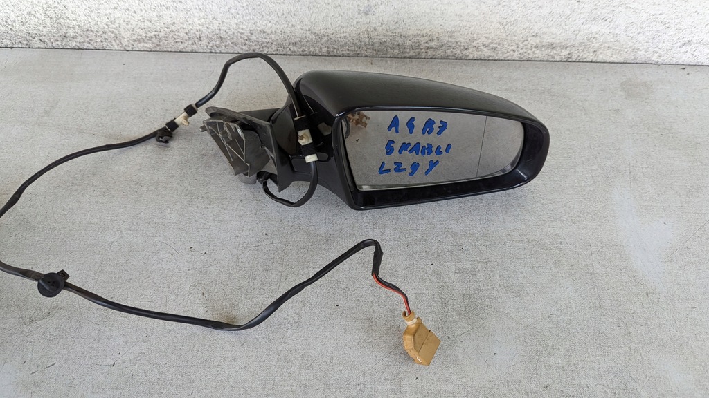 фото №1, Зеркало правое audi a4 b7 lz9y