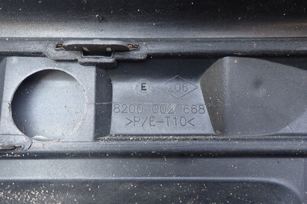 фото №12, Renault laguna ii hb 2004- бампер задняя задний 8200002668