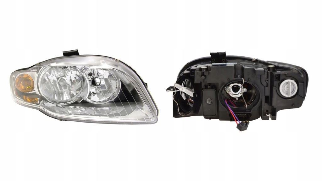 фото №1, Фара лампа правая audi a4 b7 04-08