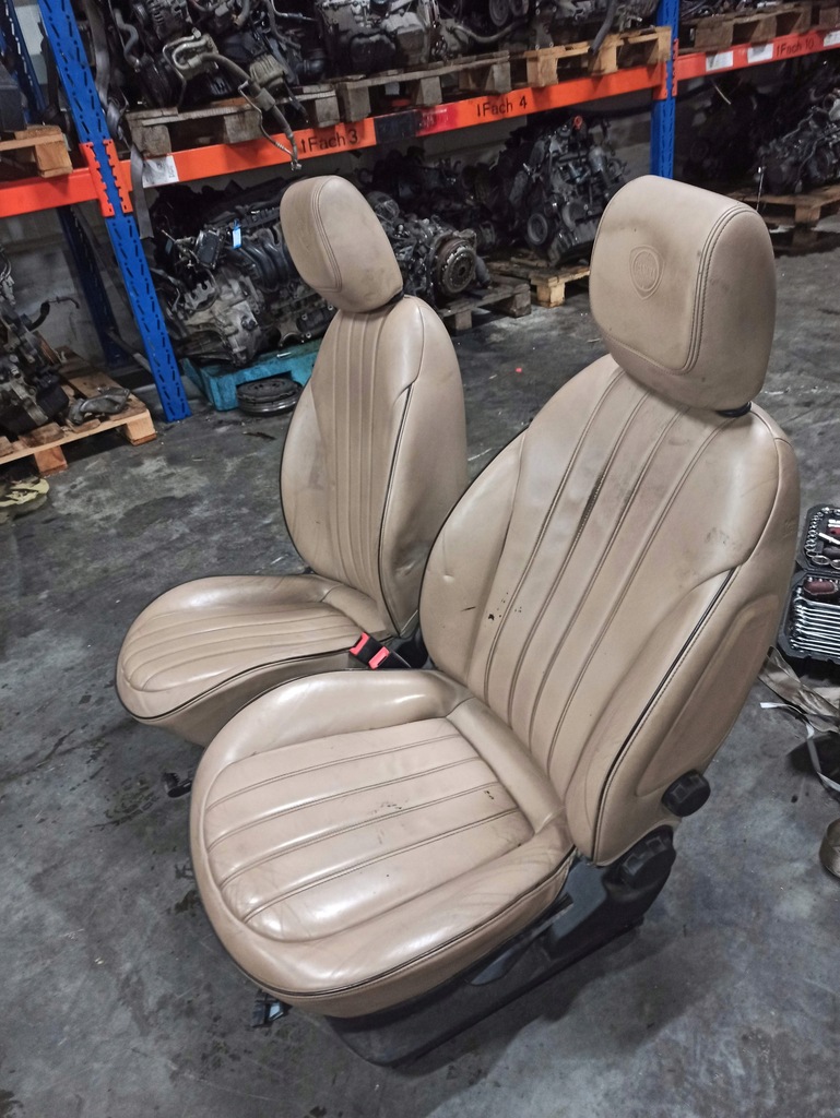 фото №8, Lancia delta iii комплект сидений заднее сиденье обшивки сиденья кожа beż budyń