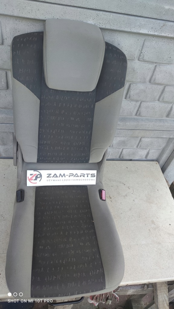 фото №4, Сидіння пасажира правий перед renault scenic ii