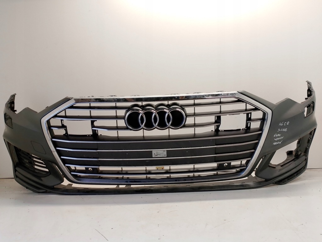 фото №1, Audi a6 c8 4k s-line 6 pdc ксенон омивачі бампер перед передній