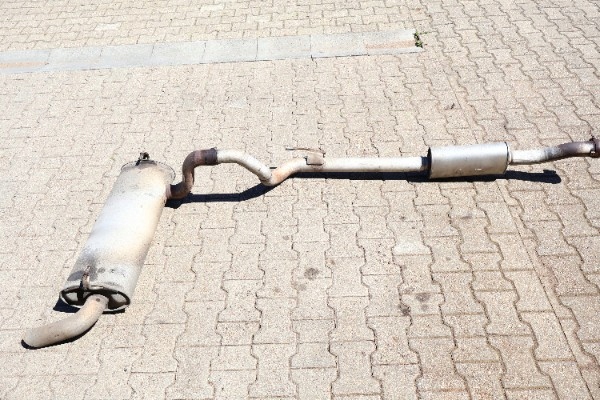 фото №1, Jeep wrangler jl 2.0t 18- труба гасник вихлоп