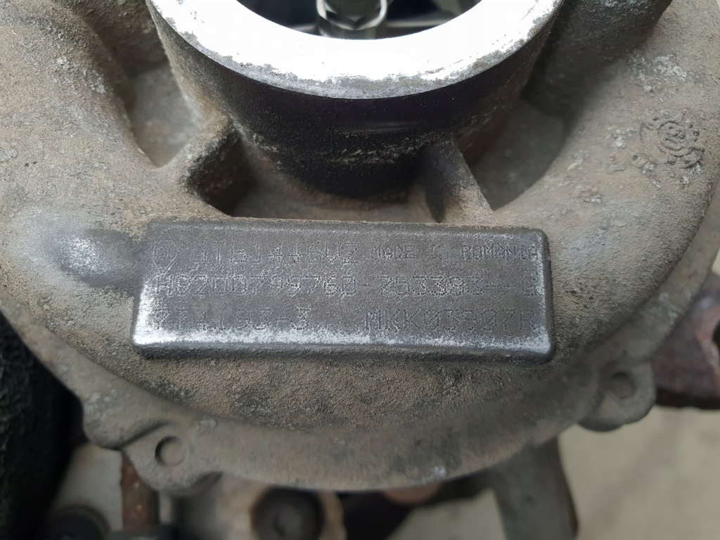 фото №10, Renault scenic iii 10r 1.9 dci турбонагнетатель