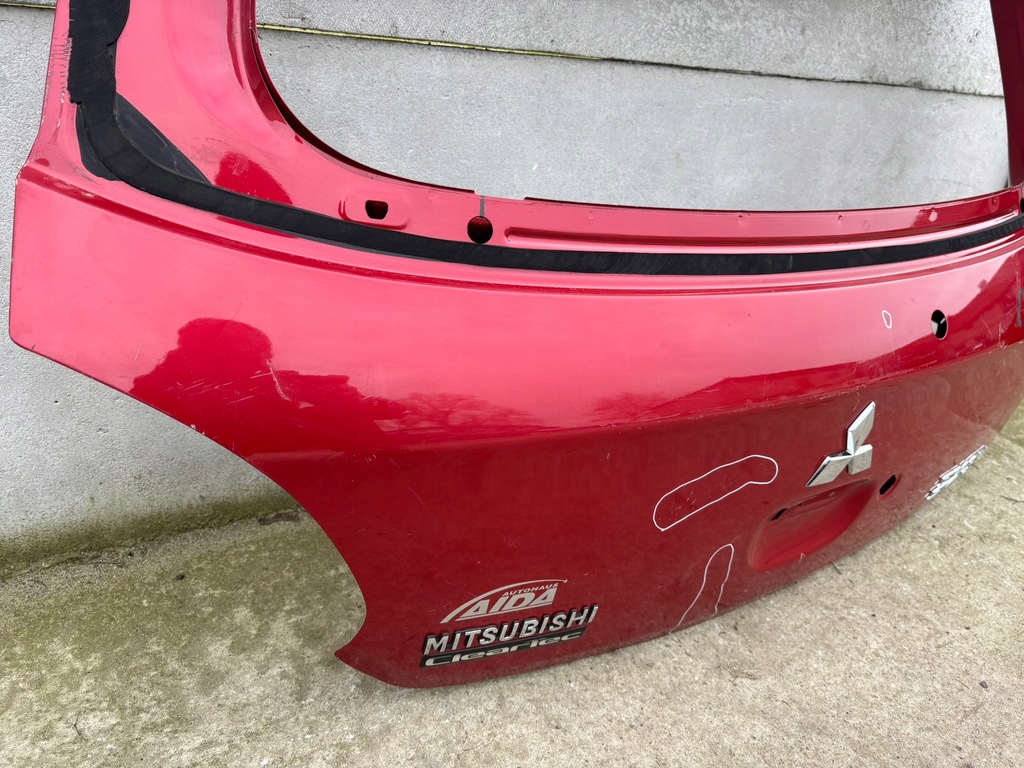 фото №8, Кришка багажника задня задня mitsubishi space star ii od 2013