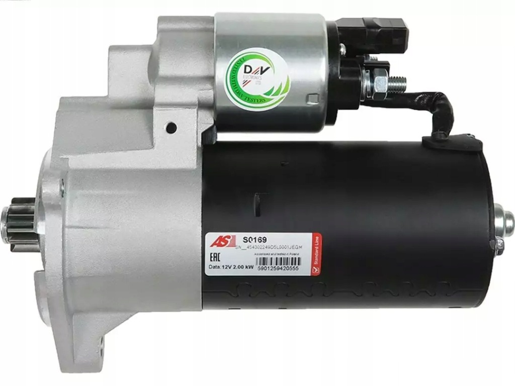S0169 стартер vw lt 28-35/ 40-55 2,5sdi as-pl в Украине