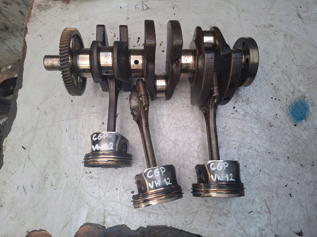 Купить Vw seat skoda 1,2 12v cgp wał коленчатый