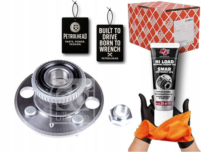 фото №1, Набір підшипник колеса задня l/p 30x66x66 honda concerto r #petrolhead pro+ kit7