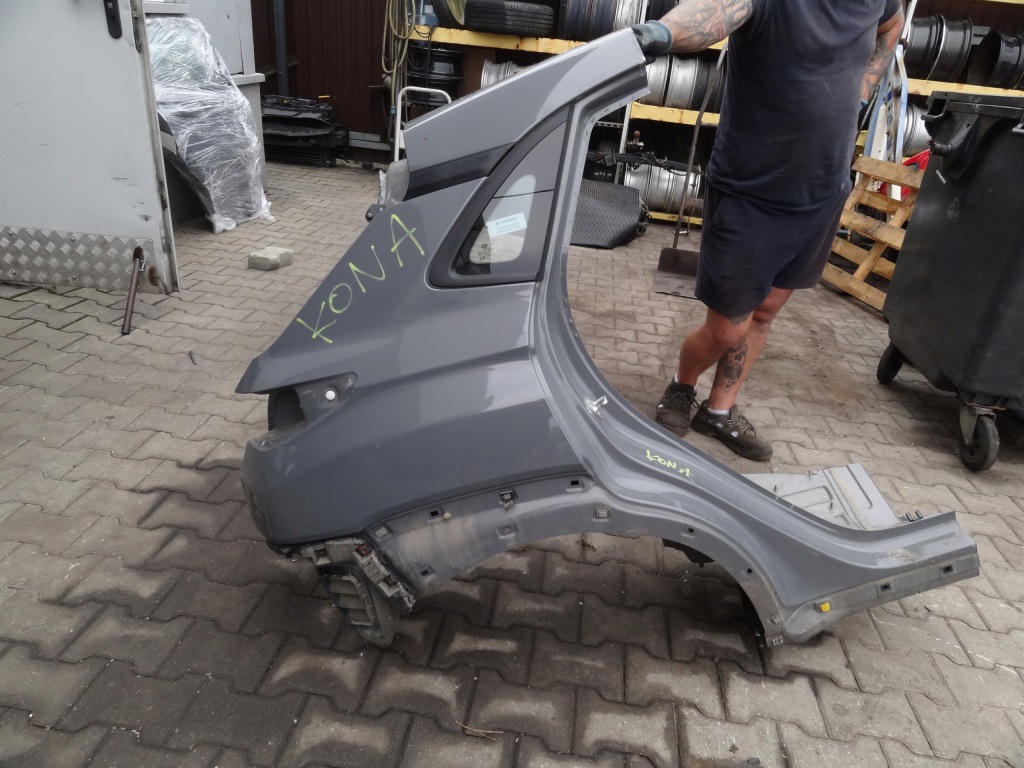 фото №1, Hyundai kona 2020 крыло задний правый оригинал