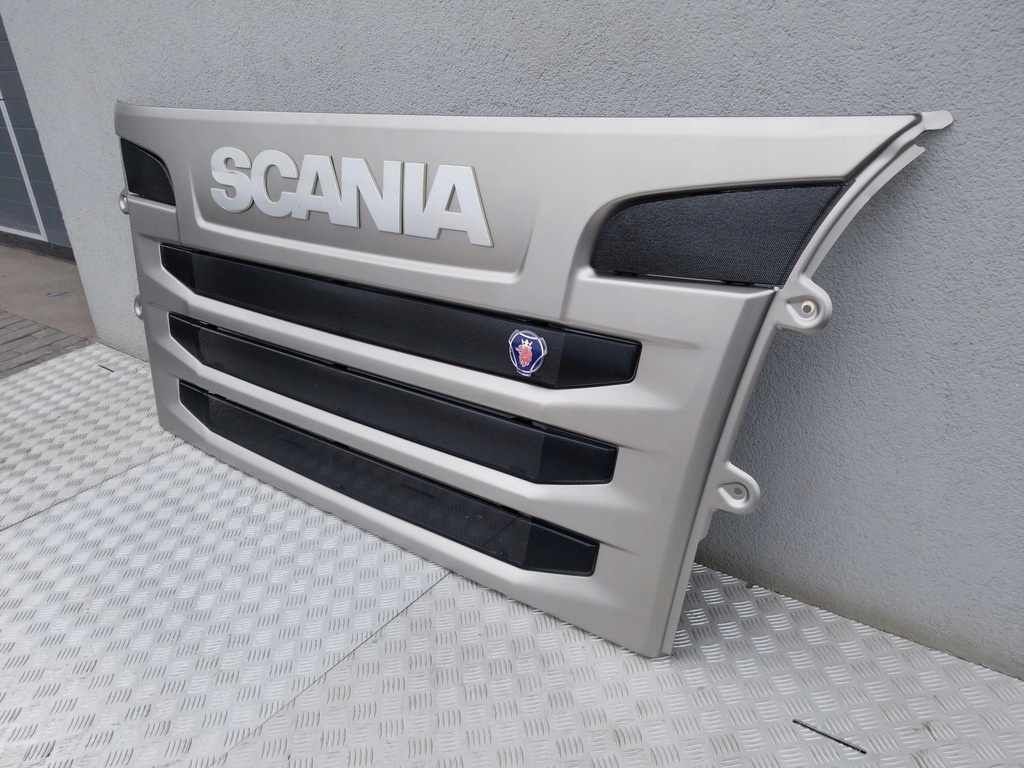 фото №2, Решітка радіатора середня scania r новий typ