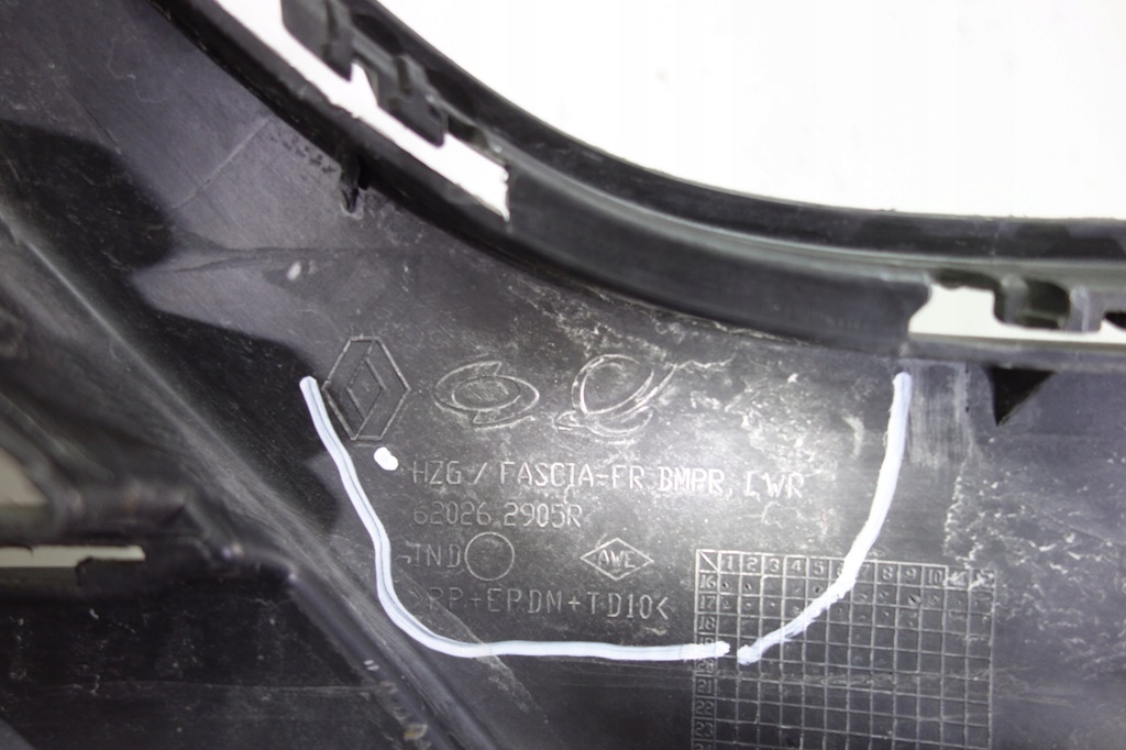 фото №10, Накладка бампер перед renault koleos ii 2 16- pdc