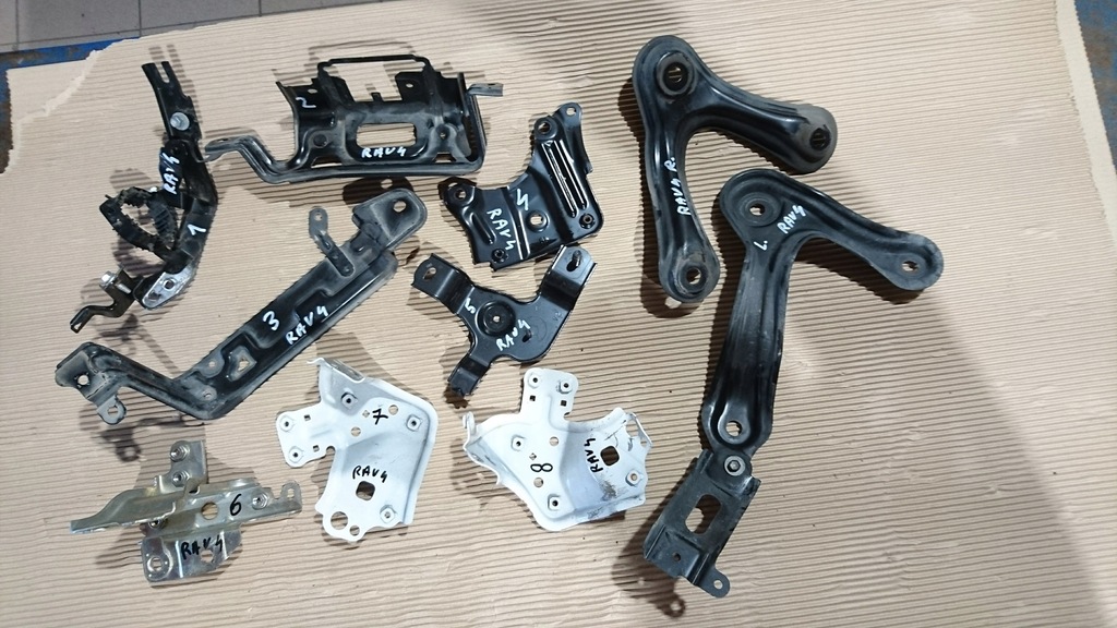 фото №1, Кронштейн кронштейн кронштейн поперечина крила rav4 rav-4 iv