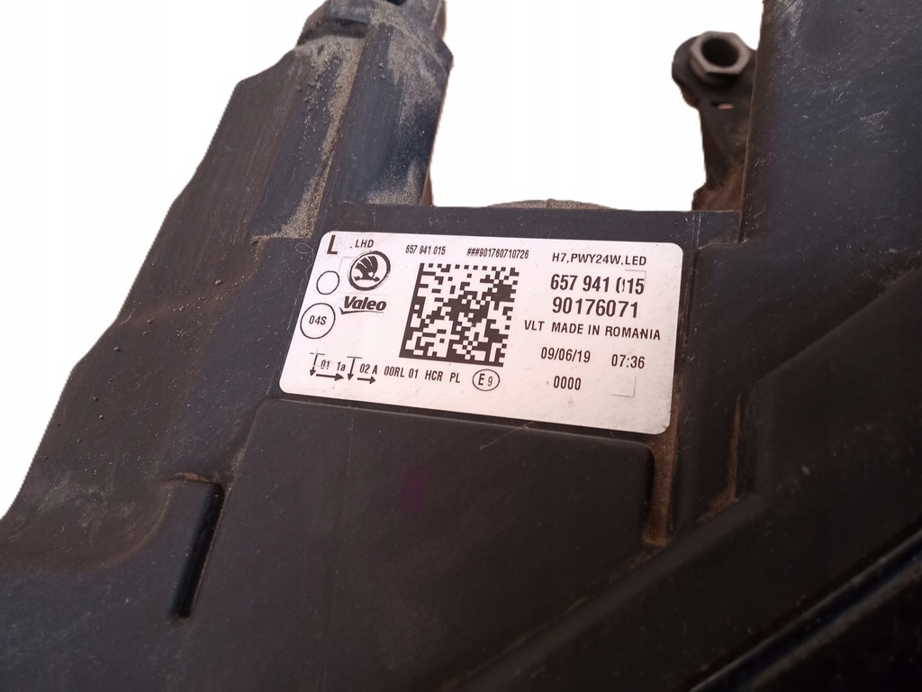 фото №5, Фара лампа ліва led skoda scala 90176071