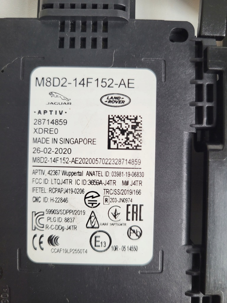 фото №3, Радар датчик поперечина руху jaguar e-pace